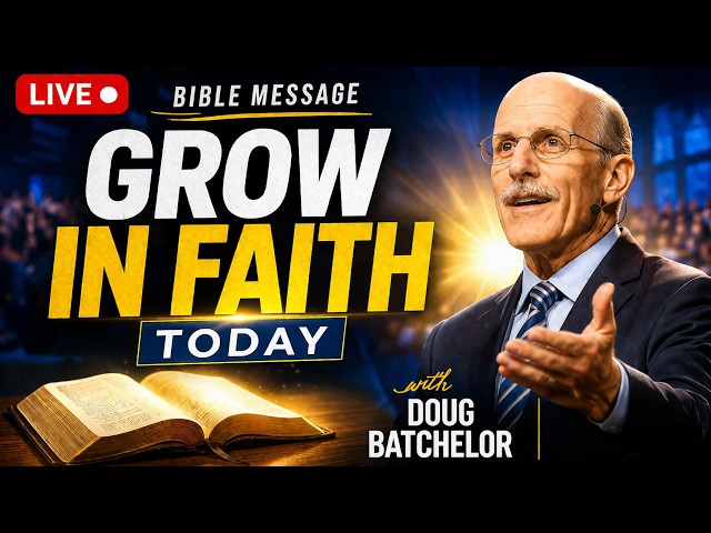 Live Bible Message 🔴 | Doug Batchelor | Grow in Faith Today