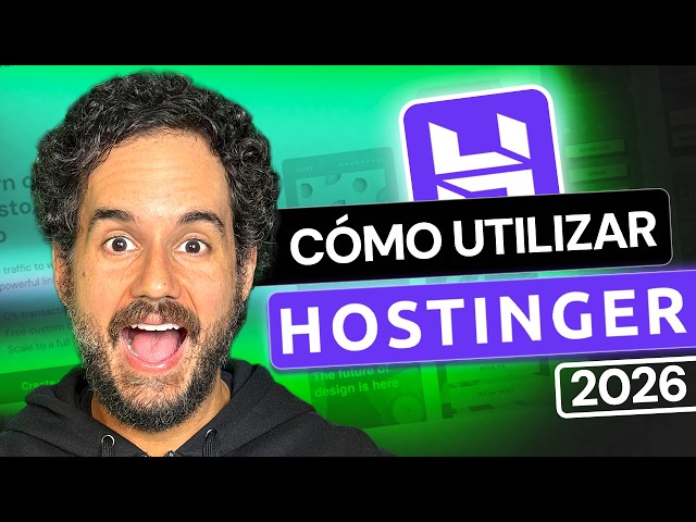 Tutorial Hostinger 2026 | ¡Configuración rápida, barata y fácil para un sitio web moderno!
