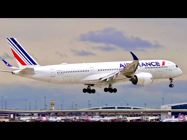 4K PlaneSpotting at Dallas–Fort Worth Airport (DFW) | Amazing Jet Arrivals & Departures