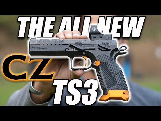 The NEW CZ TS3 Competition Ready Pistol | IWA 2026