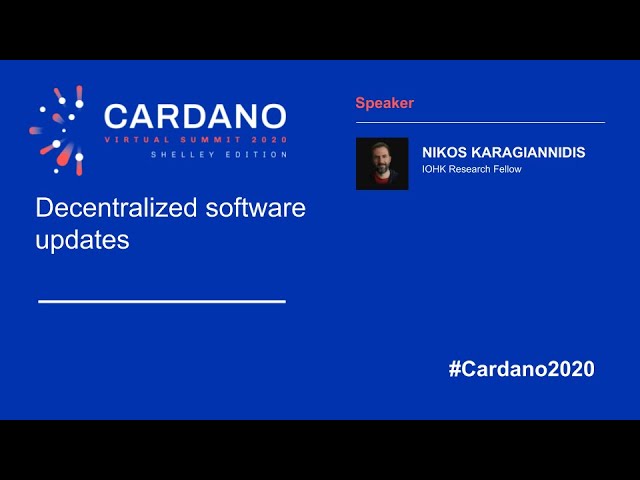 Decentralized software updates