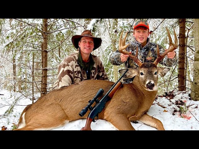 Tracking an Adirondack 11 point buck