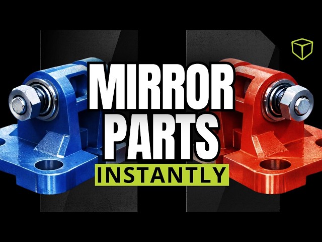 How to Mirror Parts Instantly in SOLIDWORKS: Opposite-Hand Part Tutorial