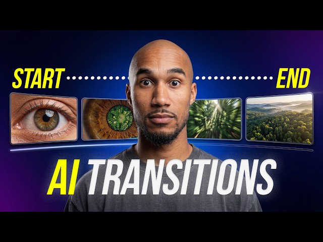 How to Create CINEMATIC AI Transitions