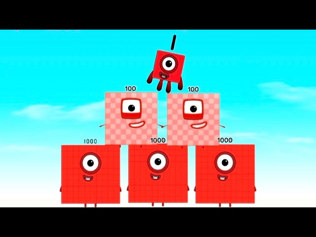 DETERMINE THE TOTAL SUM OF THE FOLLOWING NUMBERBLOCKS | LEARN ADDITION | hello george