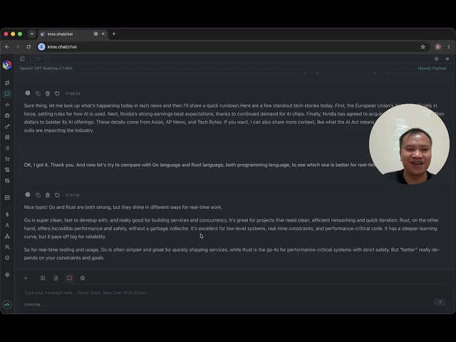 Realtime models up with Knox