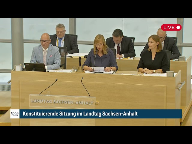 Bisher Einmalig: Wahl eines AfD-Landtagspräsidenten in Sachsen-Anhalt