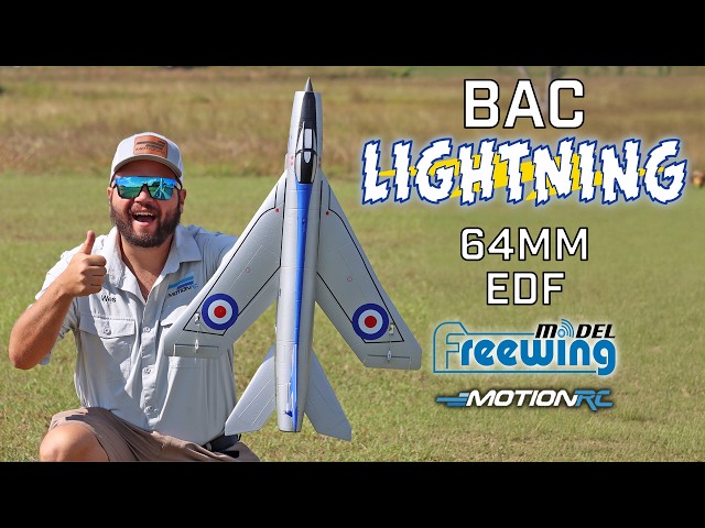 ALL NEW!!  Freewing BAC Lightning 64mm EDF | Motion RC