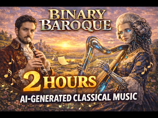 2 Hours AI-generated classical music