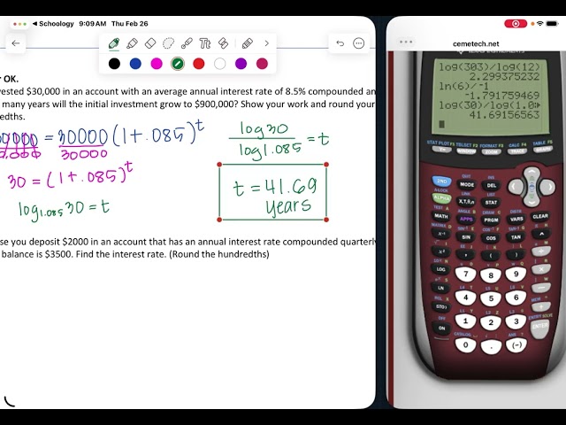 Solving Logs and Word Problems
