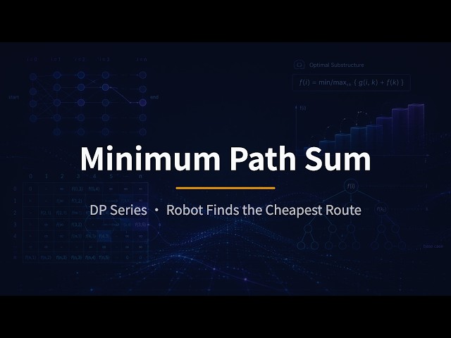 Minimum Path Sum · Dynamic Programming