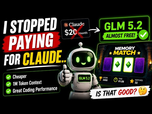 I Stopped Paying for Claude… GLM 5.2 Is That Good?