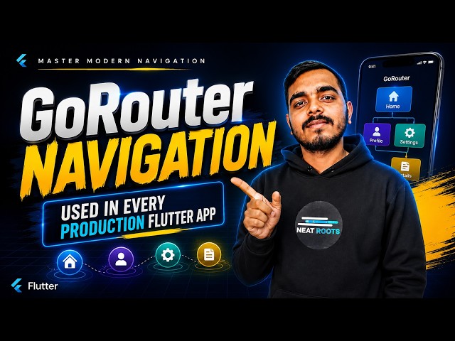 Flutter Go Router Tutorial in Hindi | go_router Setup, Routes & Params