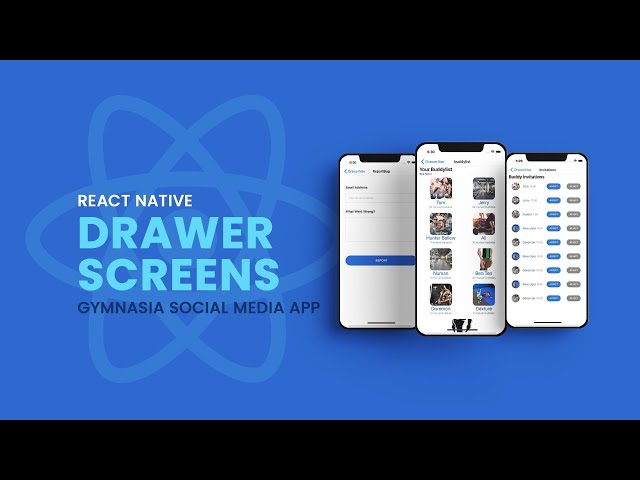 Drawer Navigation React Native Screens | React Native