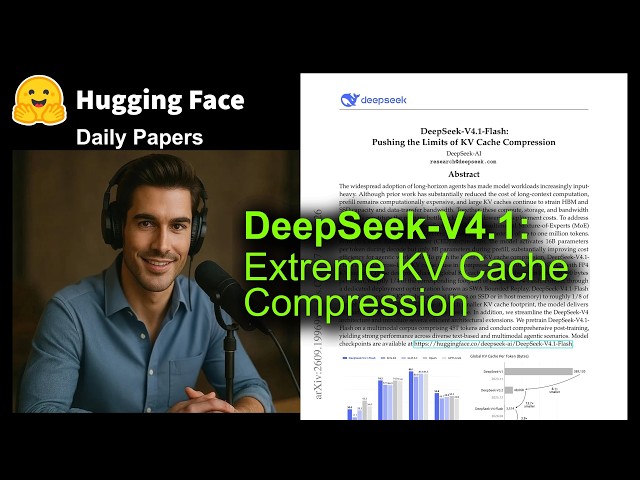 DeepSeek-V4.1: Extreme KV Cache Compression