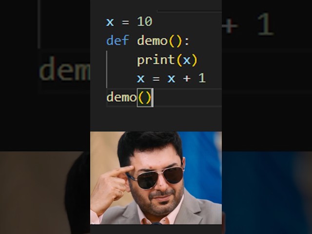 Why This Python Error Happens | UnboundLocalError