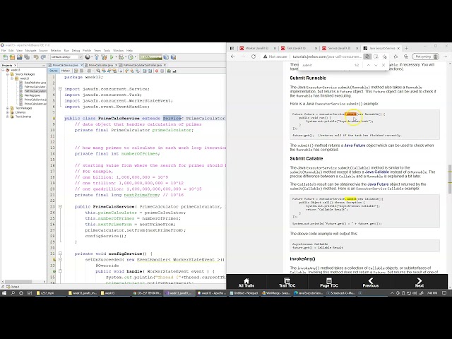 13.8 Java ExecutorService API