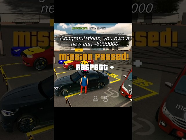 MISSION PASSED!😲 #carparking #carparkingmultiplayer #carparkingmultiplayernewupdate #tukmolcpm#short