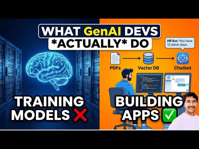 GenAI Workflow Explained: Data, Embeddings & RAG (Step-by-Step)