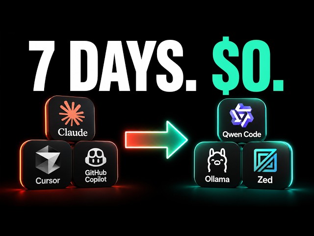 Can a $0 AI Coding Stack Survive 7 Days?