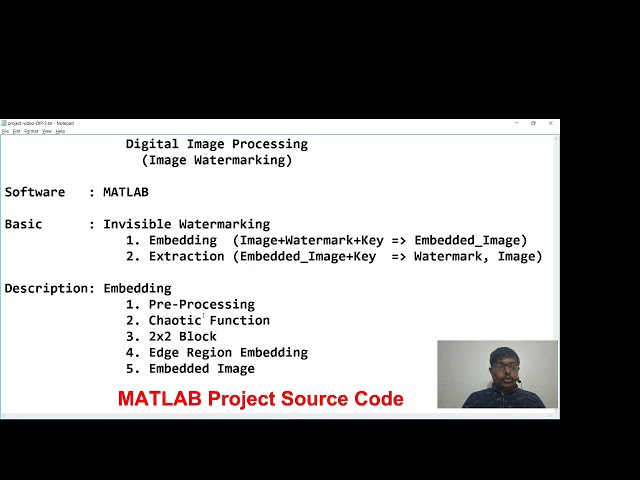 Digital Image Processing Watermarking Matlab Code download