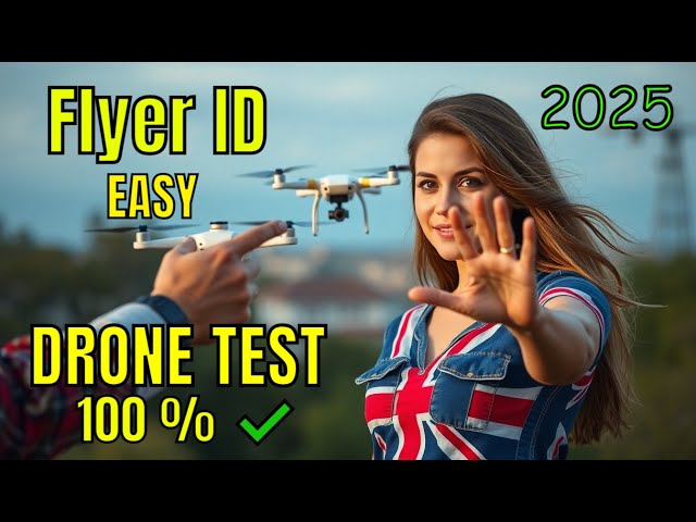 UK Flyer ID Drone Test 2025 – Complete Step-by-Step Guide for UK Drone Registration