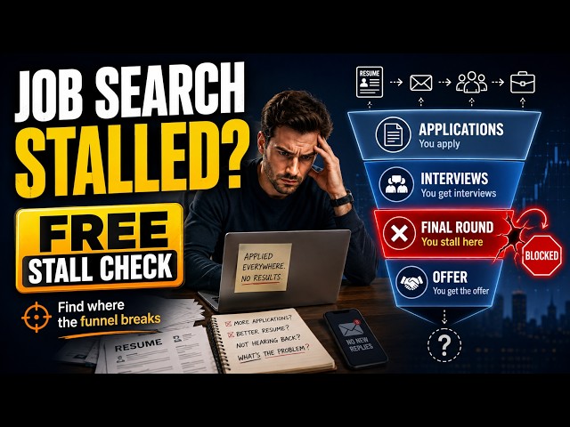 Introducing the Stall Check, a tool to help with your job search