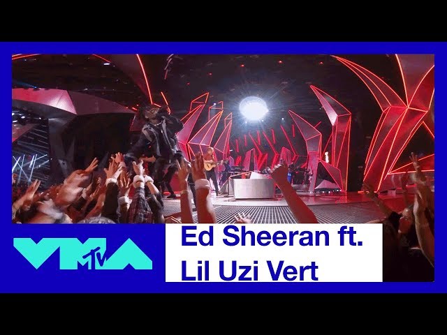 Ed Sheeran & Lil Uzi Vert 360° Performance of 'Shape of You' & 'XO Tour Llif3' | 2017 VMAs | MTV