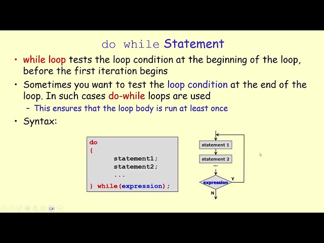 do-while loops in C++