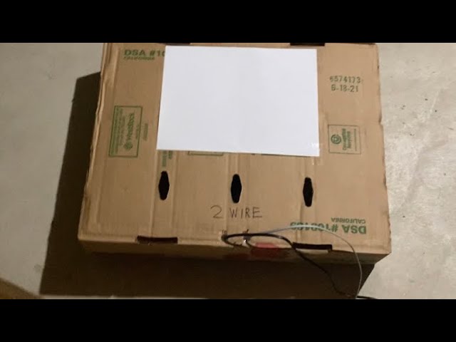 End for a Cardboard 2-Wire Fax Mac screen