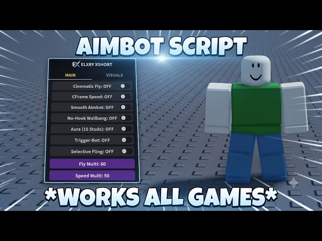 *UNIVERSAL* Aimbot Script *NO KEY* | WORKS ALL GAMES | PASTEBIN MORE (MOBILE & PC)