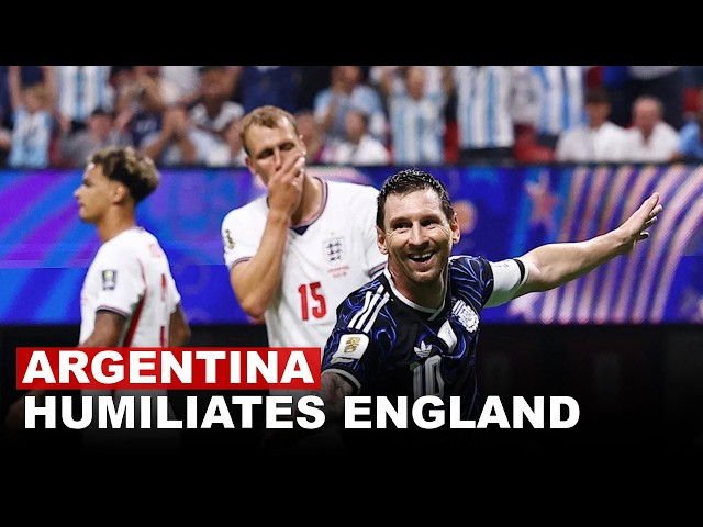 Argentina Stunned England With Two Late Goals To Reach World Cup Final