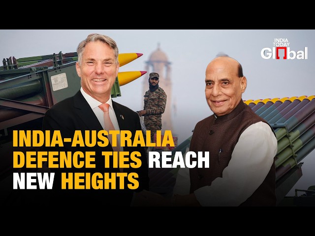 Rajnath Singh & Richard Marles Vow Stronger India-Australia Defence Partnership