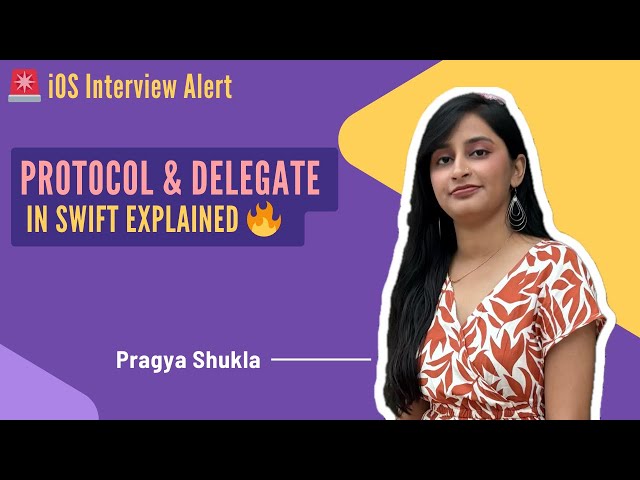 Protocol & Delegate in iOS Swift Explained Simply | Simple Explanation with Example | Beginners