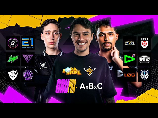 🔴 FFWS BR COM FORA DA SAFE - GRUPOS AxBxC🔴#freefire #foradasafe #FFWSBR