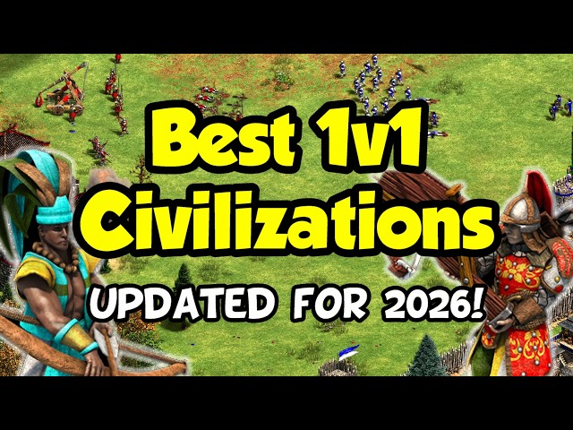 Best Civilizations in AoE2! (2026)