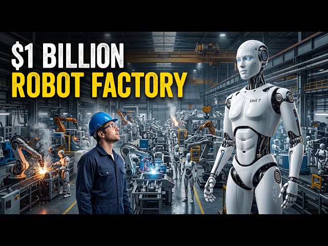 Inside a Humanoid Robot Factory: How AI Robots Are Made 🤖 | Full Manufacturing Process