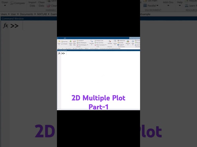 2D Mutiple Plot in MATLAB (Part-1) #education #mathematics #matlabplotting #learnmatlab #matlab