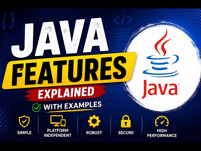 JAVA FEATURES