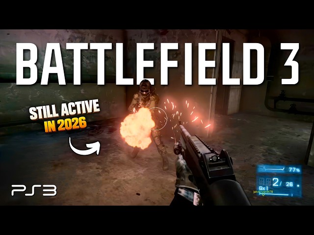 Battlefield 3 PS3 Multiplayer in 2026 - Still Active Every Day! 🔥