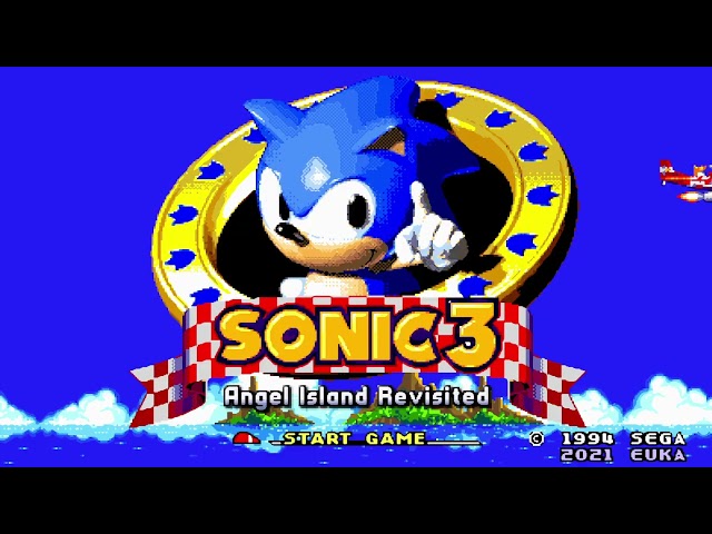 Sonic 3 Air hidden secret unlock with Sonic 3 Cheat code