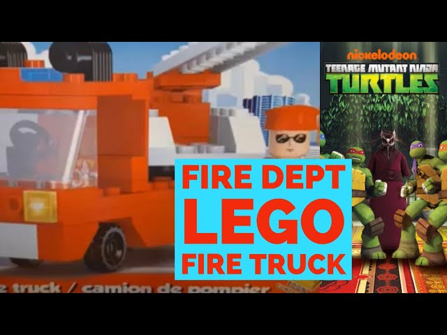 Building Lego Fire Truck