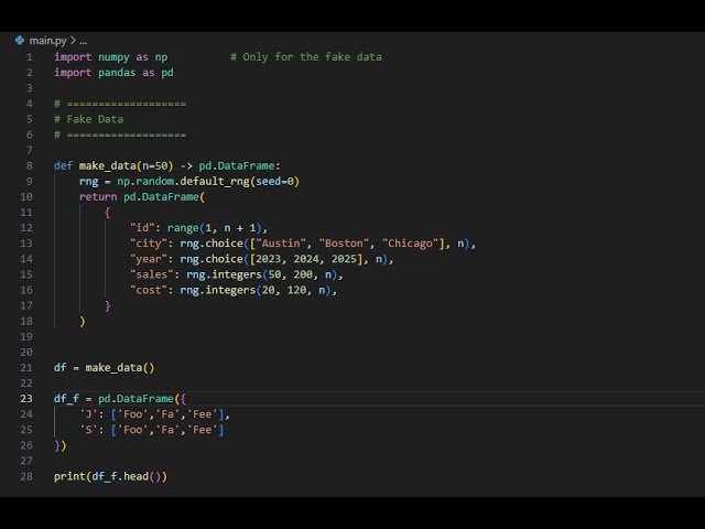 Tool | Pandas Crash Course | Python, Data Analysis, Pandas