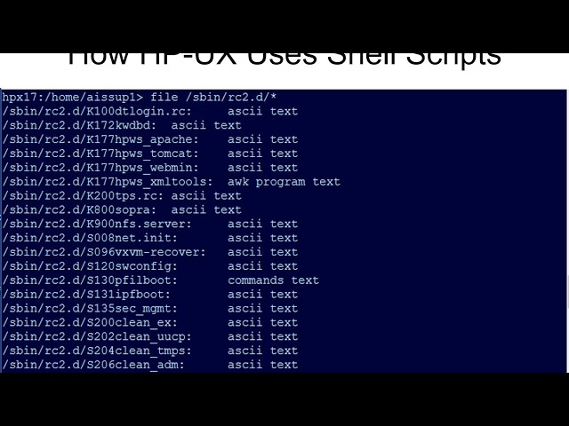 UNIX scripting techniques - Common practices (EN)