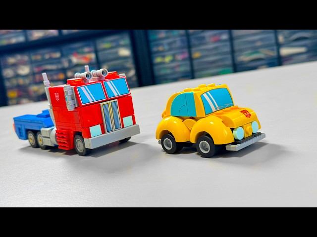 I made a LEGO Transformers G1 Bumblebee