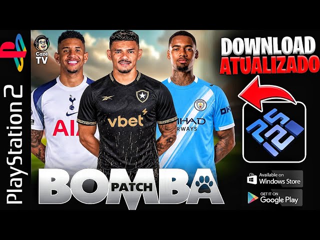 🔥 NEW BOMBA PATCH 2026 UPDATED FOR PS2! 😱⚽ DOWNLOAD + NEW FEATURES AETHERSX2, PCSX2 OPL ✅️