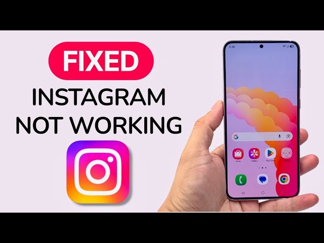 How To Fix Instagram Not Working On Android Phone