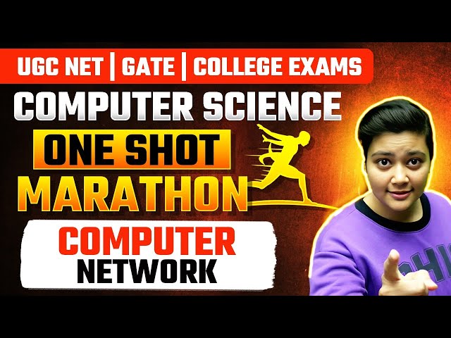 Computer Network One Shot Marathon | UGC NET Computer Science | Computer Science by Aditi Ma'am