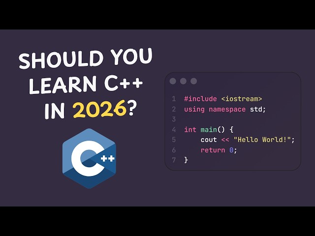 Introduction to Programming with C++ | Complete Course | Project Included!