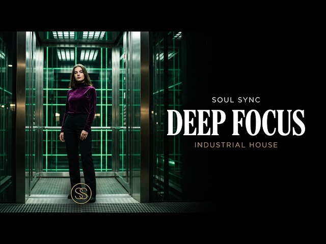 Deep Focus Industrial House 💻 Dark Background Music for Coding | Velvet & Chrome